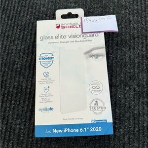 ZAGG Invisible Shield Glass Elite VisionGuard Screen Protector - iPhone Pro 12
